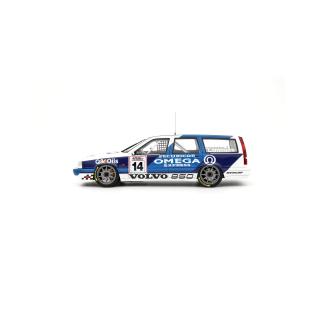 VOLVO 850 ESTATE BTCC JAN LAMMERS 1994 OttO mobile 1:18 Resinemodell (Türen, Motorhaube... nicht zu öffnen!)